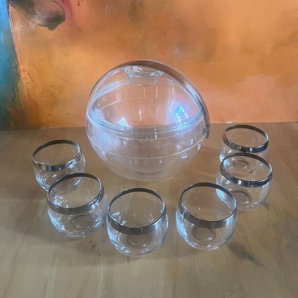 Guzzini Mid-Century Modern Ice Bucket "Stella" by Paolo Tilche Lucite HTF - Picture 6 of 6